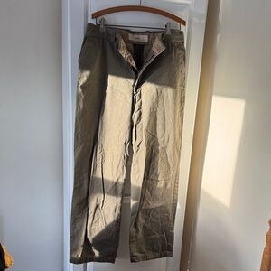 Classic Light Brown Men's Khaki Chinos